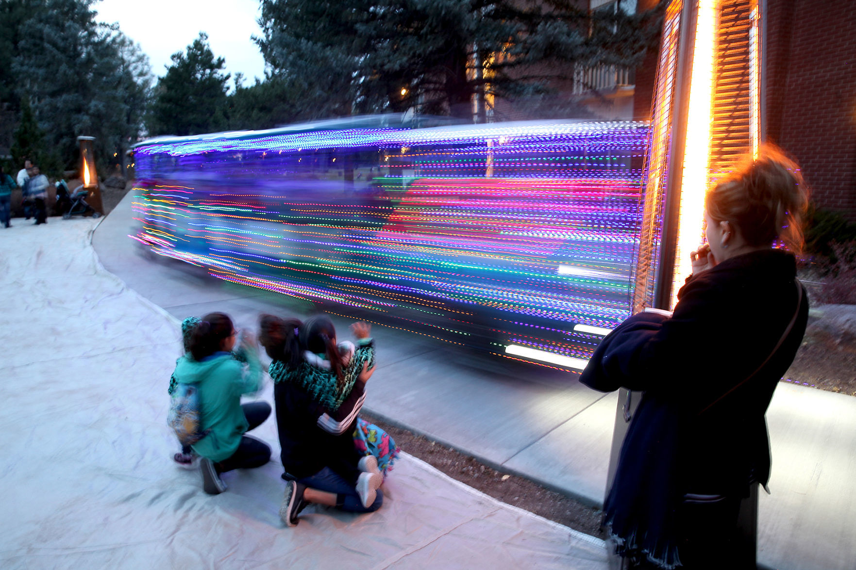 A Train of Lights